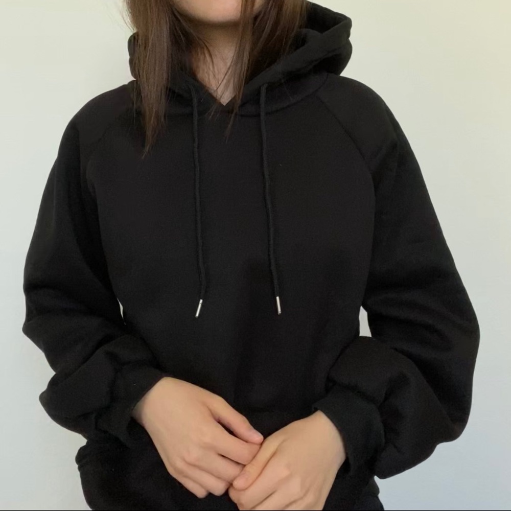 Black hoodie